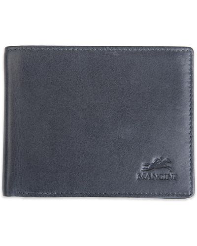 Mancini Bellagio Collection Bifold Wallet - Gray