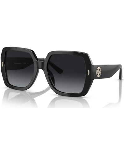Tory Burch Polarized Sunglasses - Black
