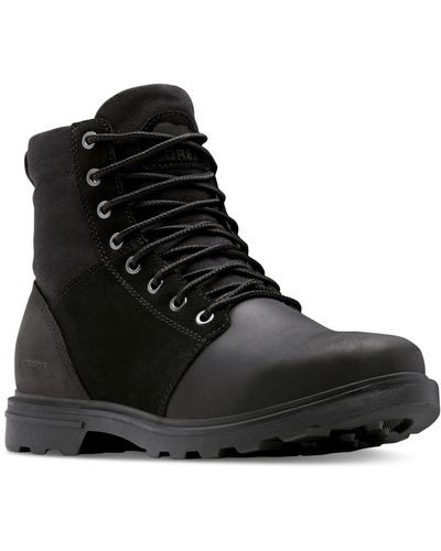 Sorel Carson Six Waterproof Boots - Black