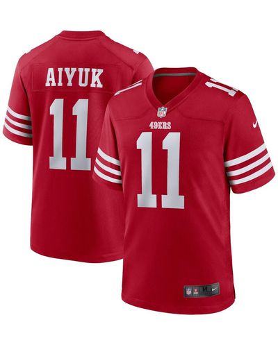 Nike Brandon Aiyuk San Francisco 49ers Super Bowl Lviii Game Jersey - Red