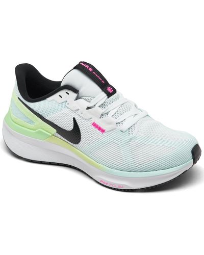 Nike Air Zoom Structure 25 Running Shoes From Finish Line - White