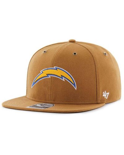 '47 Los Angeles Chargers X Carhartt Captain Cap - Brown