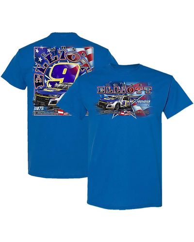 Hendrick Motorsports Team Collection Chase Elliott Napa Stars And Stripes T-shirt - Blue
