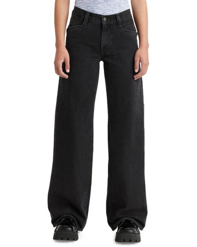 Levi's '94 baggy Wide-leg Relaxed-fit Denim Jeans - Black