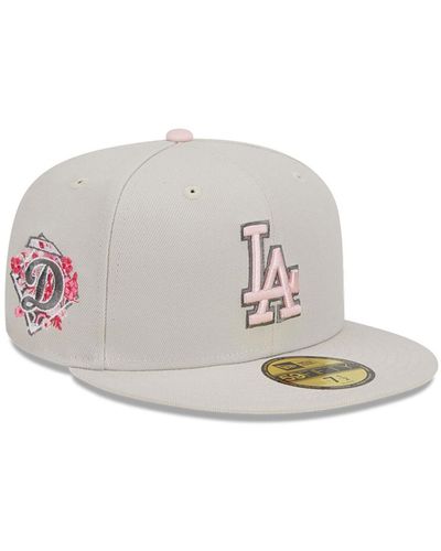 KTZ Los Angeles Dodgers 2023 Mother's Day On-field 59fifty Fitted Hat - White
