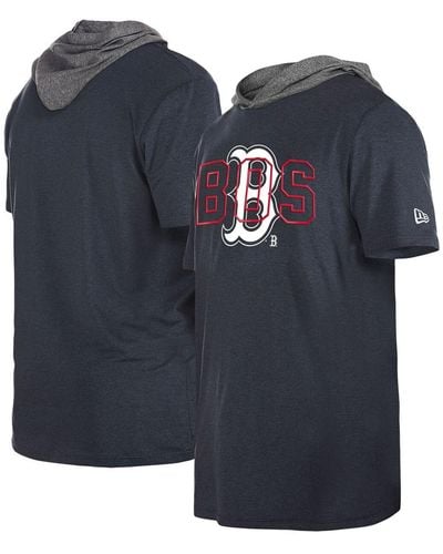 KTZ Boston Red Sox Team Hoodie T-shirt - Blue