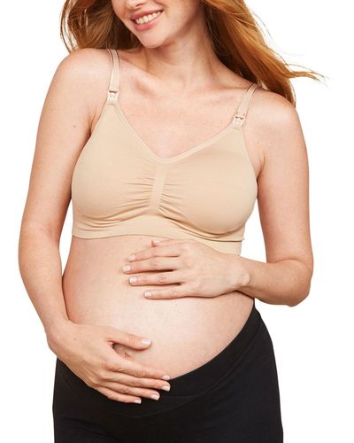 Motherhood Maternity Jessica Simpson Plus Size Seamless Full-Coverage  Clip-Down Nursing Bra - Macy's