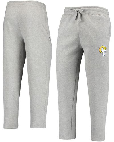 Starter Los Angeles Rams Option Run Sweatpants - Gray