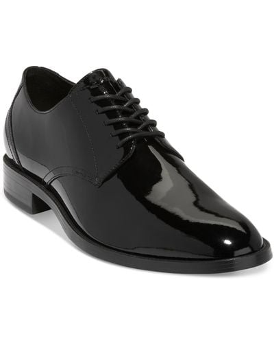 Cole Haan Hawthorne Plain Toe Oxford Dress Shoes - Black