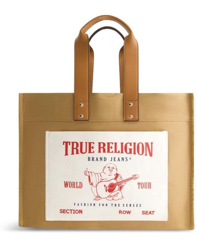 True Religion Tote - White