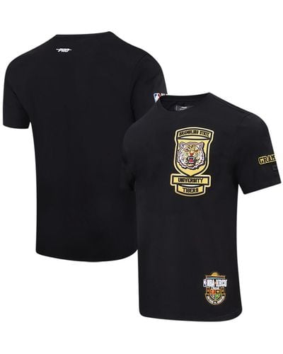 Pro Standard And Grambling Tigers 2023 Nba All-star Game X Hbcu Classic Chenille T-shirt - Black
