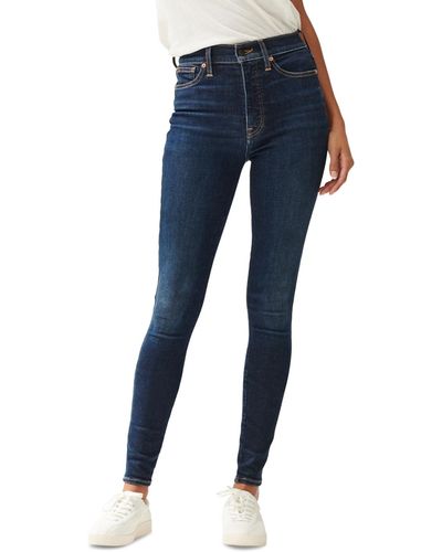 Lucky Brand Uni Fit High Rise Skinny Jeans - Blue