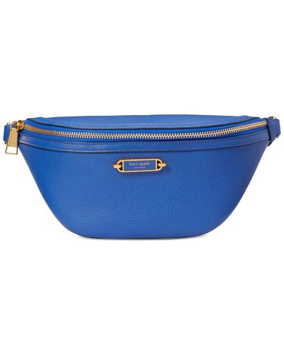 Kate Spade New York Nylon Waist Bag - Blue Waist Bags, Handbags - WKA346201