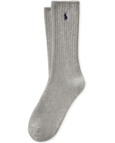 Polo Ralph Lauren Classic Crew Socks - Gray