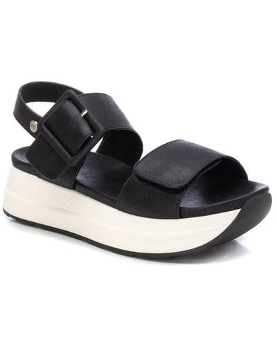 Xti Platform Sandals By - Black