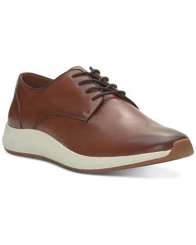 Vince Camuto Eadwine Lace-up Derby Sneakers - Brown