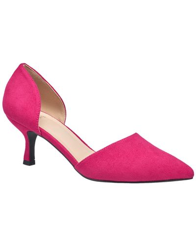 French Connection H Halston Bali Pointed Pumps - Pink