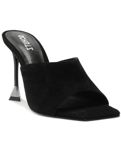 SCHUTZ SHOES Nattie High Stiletto Sandals - Black