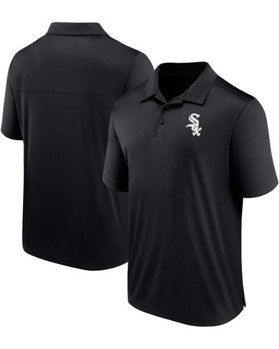 Fanatics Chicago White Sox Logo Polo Shirt - Black