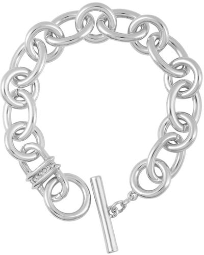 Vince Camuto Chain Link toggle Bracelet - White