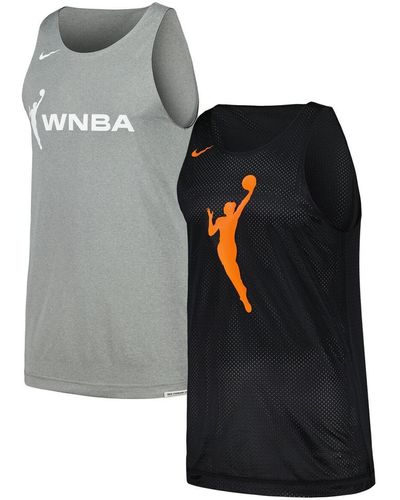 Nike And Wnba Logowoman Team 13 Performance Reversible Tank Top - Gray
