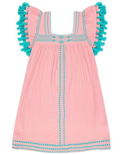 MER ST BARTH Mini Sandrine Dress - Pink