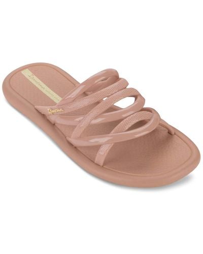 Ipanema X Shakira Sol Strappy Slide Sandals - Pink