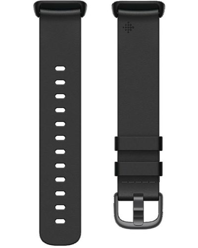 Fitbit Charge 5 Black Leather Band, Large