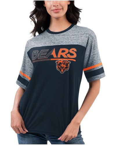G-III 4Her by Carl Banks Chicago Bears Track T-shirt - Blue