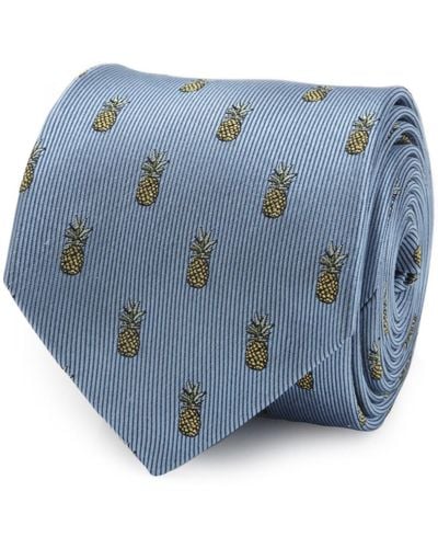 Cufflinks Inc. Pineapple Tie - Blue