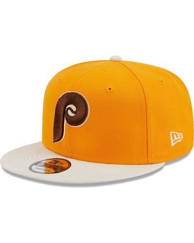 KTZ Philadelphia Phillies Tiramisu 9fifty Snapback Hat - Orange