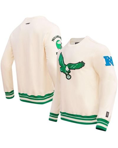 Pro Standard Philadelphia Eagles Retro Classics Fleece Pullover Sweatshirt - Green