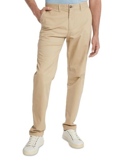 Tommy Hilfiger Th Flex Stretch Regular-fit Chino Pant - Natural