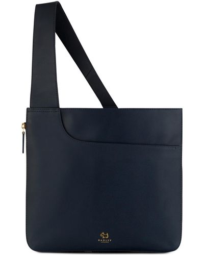Radley Pocket Bag Zip-top Leather Crossbody - Blue