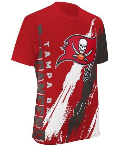 Starter Heathered Gray Tampa Bay Buccaneers Prime Time T-Shirt