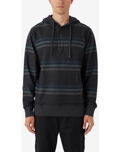 O'neill Sportswear Newman Knit Fleece Pullover Hoodie - Black