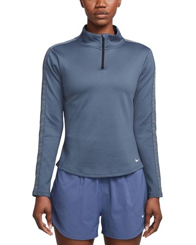 Nike Therma-fit One 1/2-zip Top - Blue