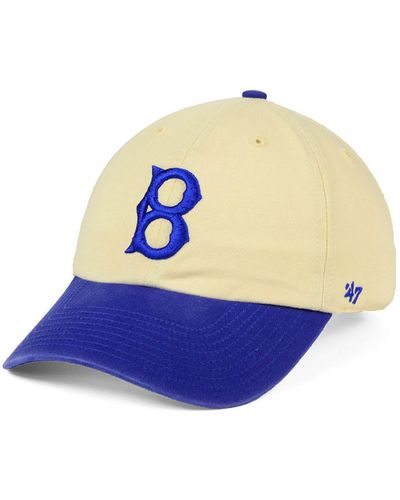 '47 Brooklyn Dodgers Cooperstown Two Tone Clean Up Cap - Multicolor