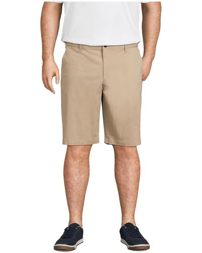 Lands' End 11" Comfort Waist Comfort First Knockabout Chino Shorts - Natural