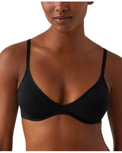 B.tempt'd By Wacoal Cotton To A Tee Scoop Underwire Bra 951272 - Black