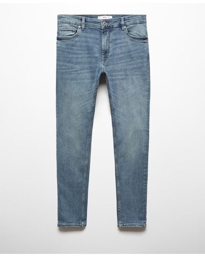 Mango Jude Skinny-fit Jeans - Blue