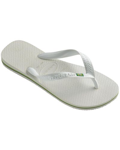 Havaianas Brazil Flip-flop Sandals - White