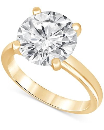 Badgley Mischka Certified Lab Grown Diamond Solitaire Engagement Ring (5 Ct. T.w. - White