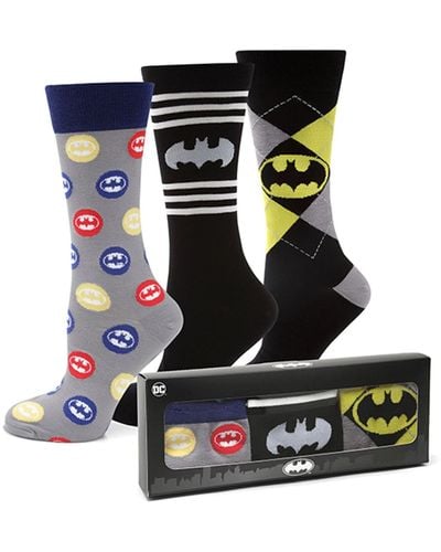 Dc Comics Batman Sock Gift Set - Black
