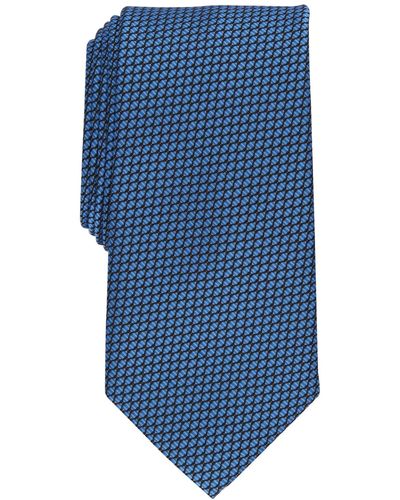 Perry Ellis Gordon Classic Neat Tie - Blue