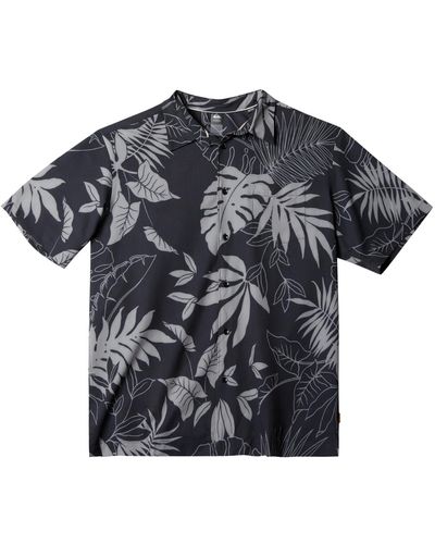 Quiksilver Last Island Short Sleeves Shirt - Black