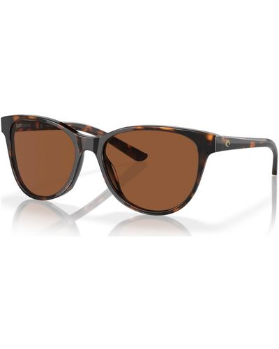 Costa Del Mar Catherine Polarized Sunglasses - Brown