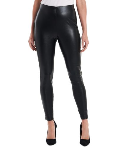 Vince Camuto Faux-leather Skinny Pants - Black