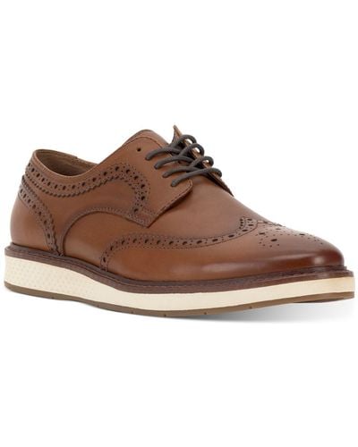 Vince Camuto Essien Wingtip Oxford Casual Dress Shoe - Brown