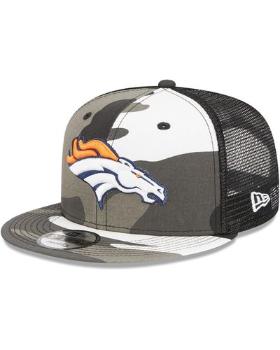 KTZ Urban Denver Broncos 9fifty Trucker Snapback Hat - Metallic